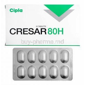 Cresar H, Telmisartan Hydrochlorothiazide