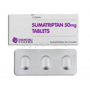 Sumatriptan, Sumatriptan  50 mg
