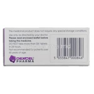 Sumatriptan, Sumatriptan  50 mg box information