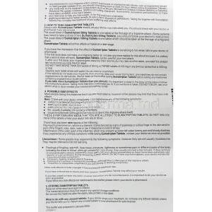 Sumatriptan, Sumatriptan 50 mg information sheet 2