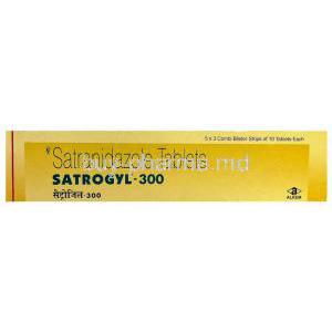 Satrogyl, Satranidazole 300 mg Box