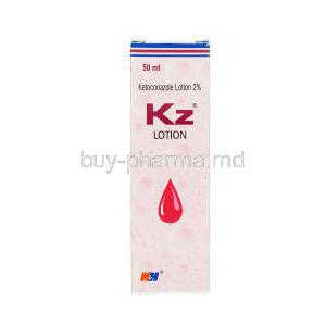 KZ Lotion, Generic Nizoral, Ketoconazole Lotion 2% 50ml Box