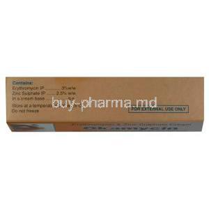 Okamycin, Erythromycin 3% 30 gm Cream Cipla  Composition