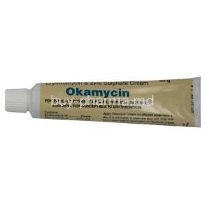 Okamycin, Erythromycin 3% 30 gm Cream Cipla  Tube