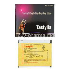 Tastylia, Tadalafil 20mg Orally Disintegrating Strips