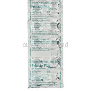 FEBACIP PLUS, Praziquantel 50mg + Pyrantel Pamoate 144mg + Febantel 150mg Tablet Blister Pack