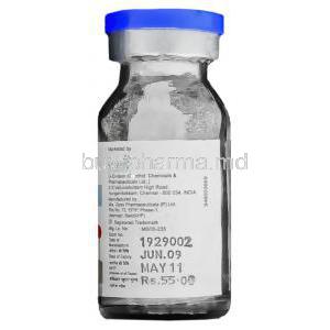 Orzid, Ceftazidime Injection 250 mg Injection information