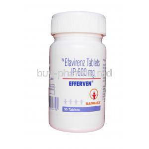 Efferven, Generic Efavir, Efavirenz 600mg Bottle