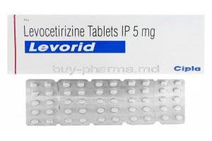 Levorid, Levocetirizine Dihydrochloride Tablet