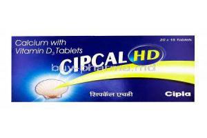 Cipcal HD, Elemental Calcium/ Vitamin D3