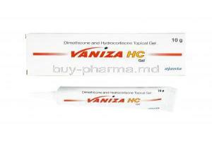 Vaniza HC Gel, Hydrocortisone Topical/ Dimethicone