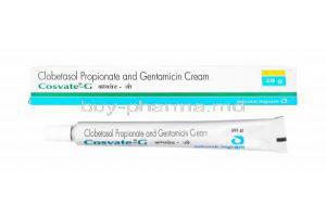 Cosvate G Cream, Clobetasol/ Gentamicin