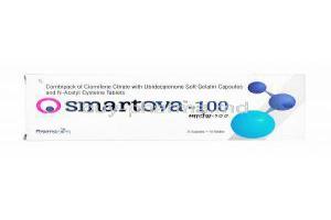 Smartova Combipack, Clomiphene/ Coenzyme Q10/ Acetylcysteine