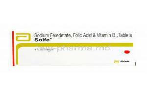 Solfe, Sodium Feredetate/ Iron/ Folic Acid/ Vitamin B12