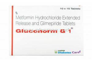 Gluconorm-G, Glimepiride/ Metformin