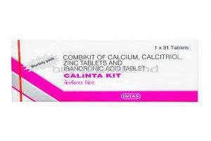 Calinta Kit, Calcium/ Calcitriol/ Zinc/ Ibandronic Acid