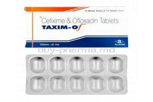 Taxim OF, Cefixime/ Ofloxacin