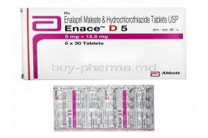 Enace D, Enalapril/ Hydrochlorothiazide
