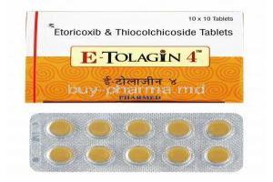 E-Tolagin, Etoricoxib/ Thiocolchicoside