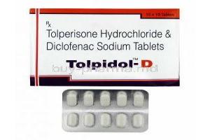 Tolpidol D, Tolperisone/ Diclofenac