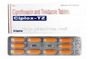Ciplox-TZ, Ciprofloxacin/ Tinidazole