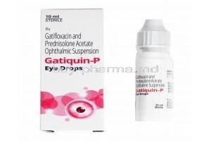 Gatiquin-P Eye Drops, Gatifloxacin/ Prednisolone