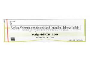 Valprid CR, Sodium Valproate