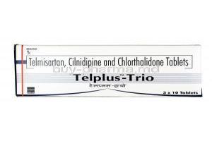 Telplus Trio, Telmisartan / Cilnidipine / Chlorthalidone