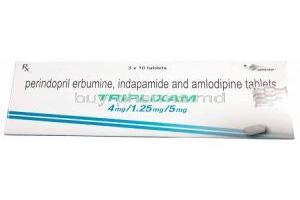 Triplixam, Perindopril/ Indapamide/ Amlodipine