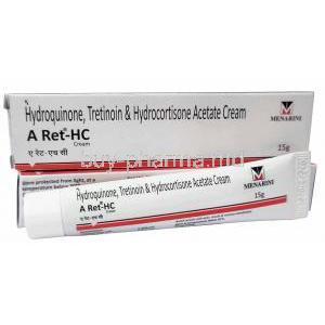 Hydroquinone, Hydrocortisone Acetate, Tretinoin. Cream