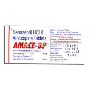 Amace BP, Amplodipine/ Benazepril