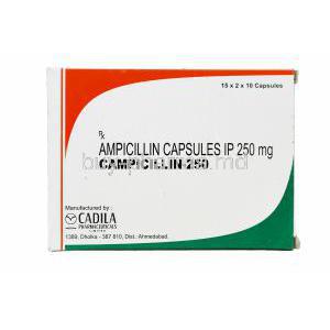 Campicillin-250, Ampicillin 250mg Box
