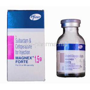 Magnex, Cefoperazone/ Sulbactam 1.5gm Injection