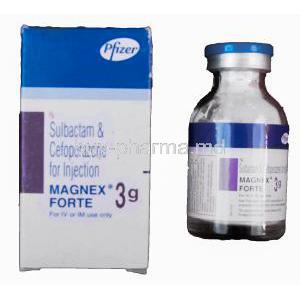 Magnex Forte, Cefoperazone/ Sulbactam 3gm Injection