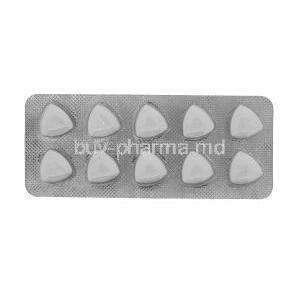 Generic Viagra, Sildenafil Citrate, Fildena 100mg 100tabs, Sublingual tablets professional, blister pack front view