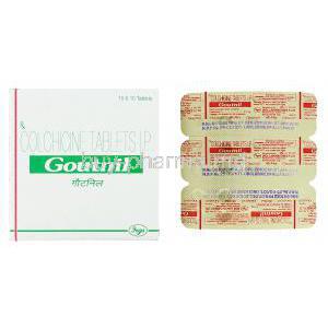 Goutnil, Generic Colcrys, Colchicine 0.5 mg