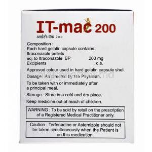 IT-mac 200, Itraconazole 200 mg dosage