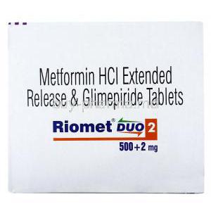 Riomet DUO, Metformin/ Glimepiride