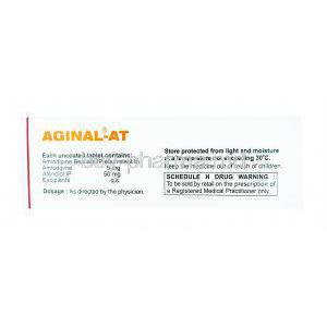 Aginal AT, Amlodipine and Atenolol dosage