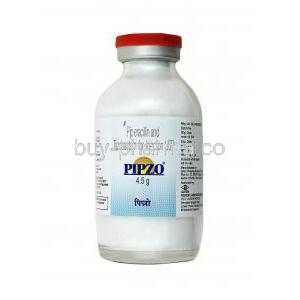 Pipzo Injection, Piperacillin and Tazobactum 4.5gm bottle