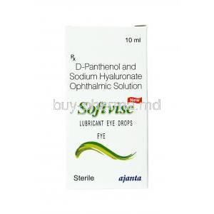 Softvisc Lubricant Eye Drop, Sodium Hyaluronate/ D-Panthenol