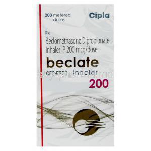 Generic  Qvar  /Beclovent, Beclomethasone  Inhalar 200 mcg 200 mdi inhaler (Cipla)