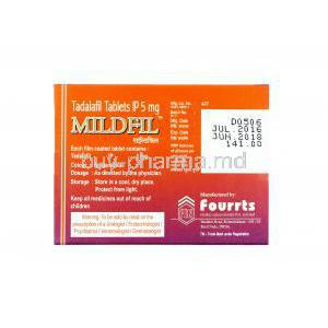 Mildfil, Tadalafil manufacturer