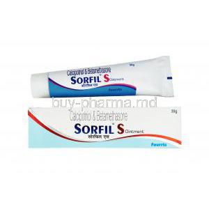 Sorfil S Ointment, Betamethasone Topical/ Calcipotriol