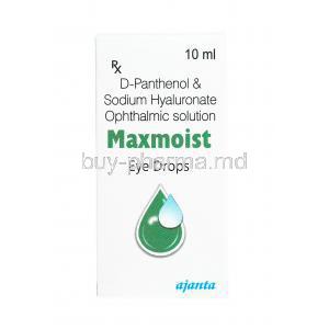 Maxmoist Eye Drop, Hyaluronic Acid/ D-Panthenol