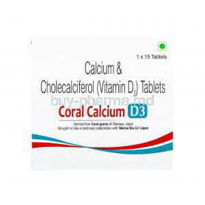 Coral Calcium D3, Calcium/ Vitamin D3