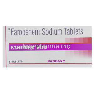 Faronem, Faropenem Tablets box