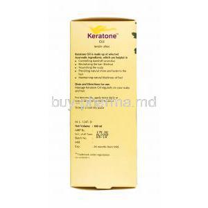 Keratone Oil directions for use