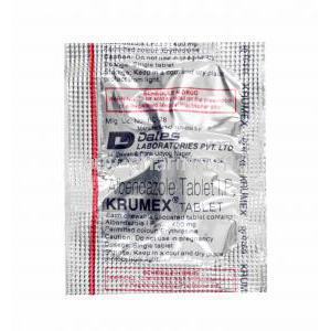 Krumex, albendazole tablets
