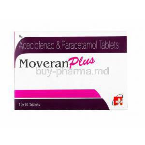 Moveran Plus, Aceclofenac/ Paracetamol